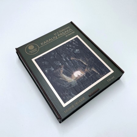 Karalių pasaka Medinė Dėlionė M Dydis (150 detalių) Fantasy Puzzles
